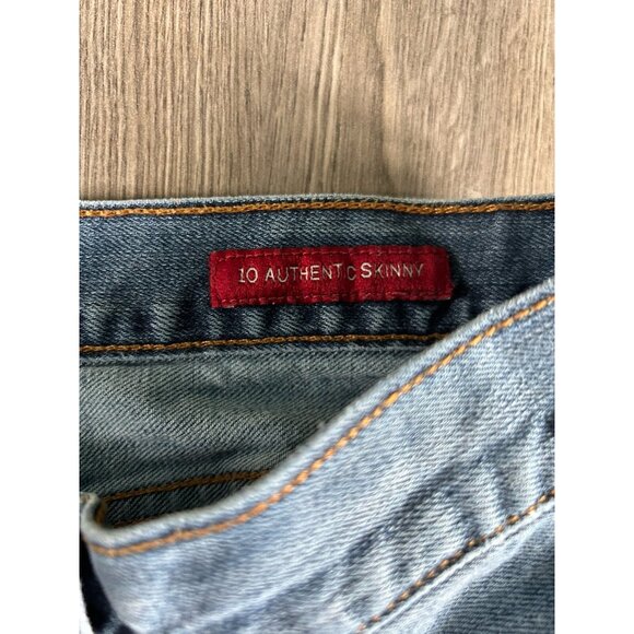 Lucky Brand Women’s Jeans 10 Authentic Skinny 34 X  30 Measured Light Blue Wash - Picture 5 of 9